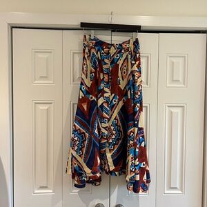 Torn By Ronny Kobo Geometric Patterned Skirt - Multicolor